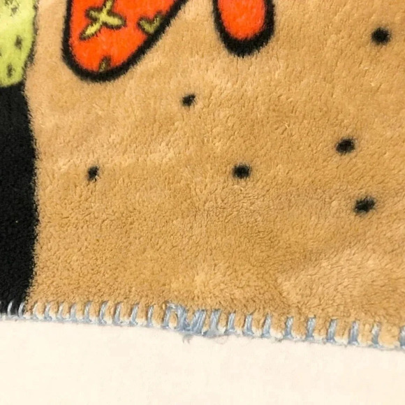 2006 Nickelodeon Spongebob Patrick  Star Fleece Blanket Motorcycles 60.5 x 50 In - Picture 5 of 16